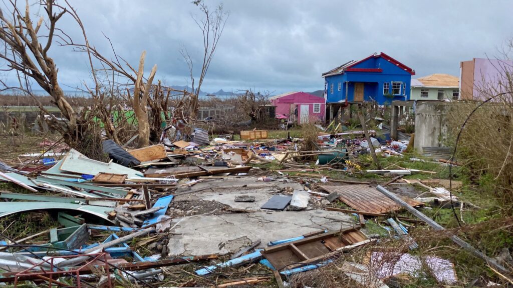 Grenada bishop visits communities traumatized, devastated by Hurricane ...