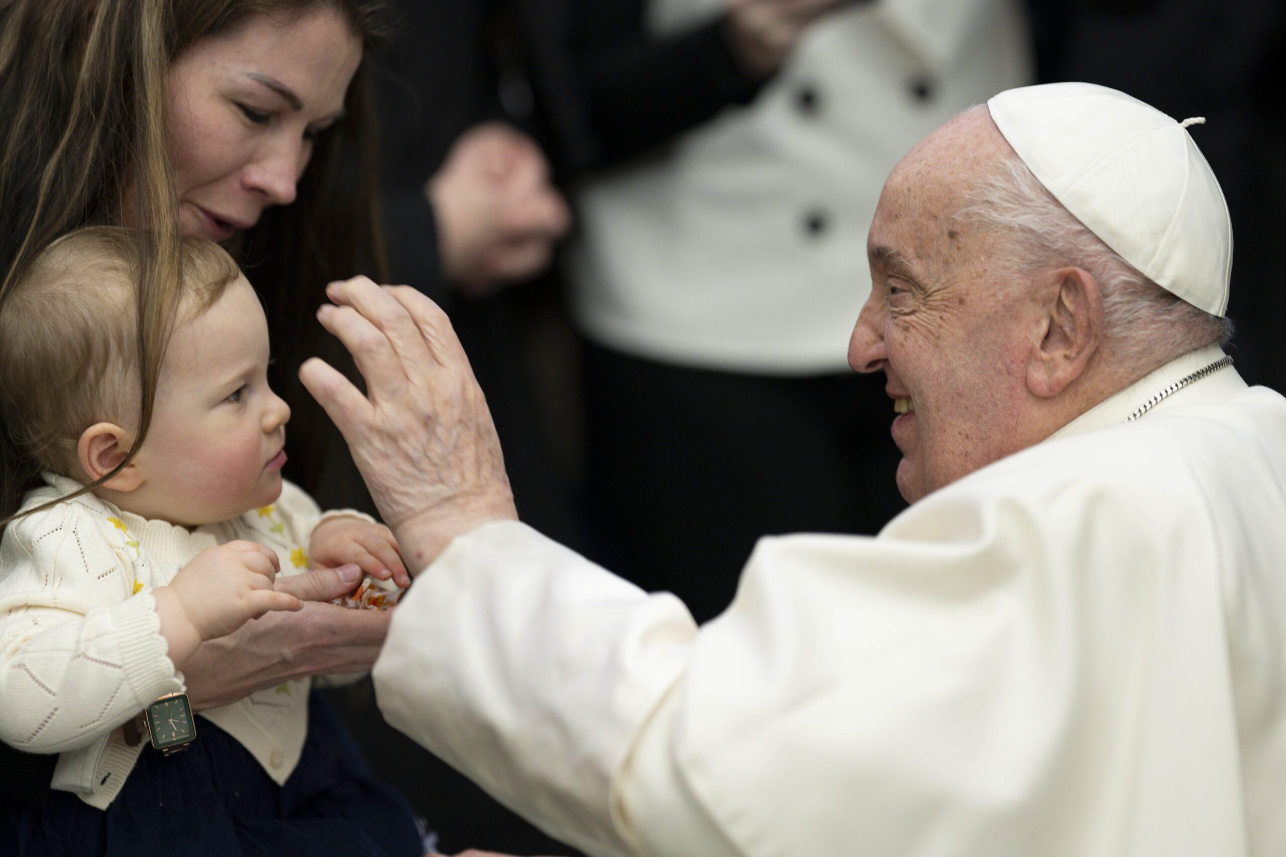 Be not afraid, because God is always near, pope says OSV News